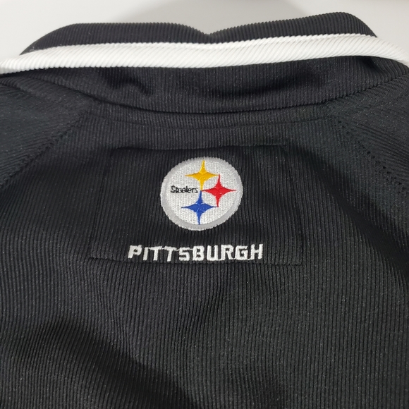 Pittsburgh Steelers Mens L NFL Pro Line Blk Jacket - Picture 9 of 9